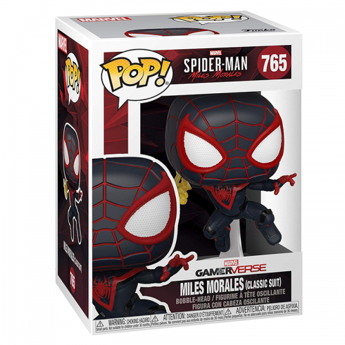 Funko Pop! Marvel Spider-Man Miles Morales in Classic Suit (765)